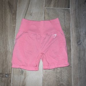 Coral Pink Gymshark Shorts